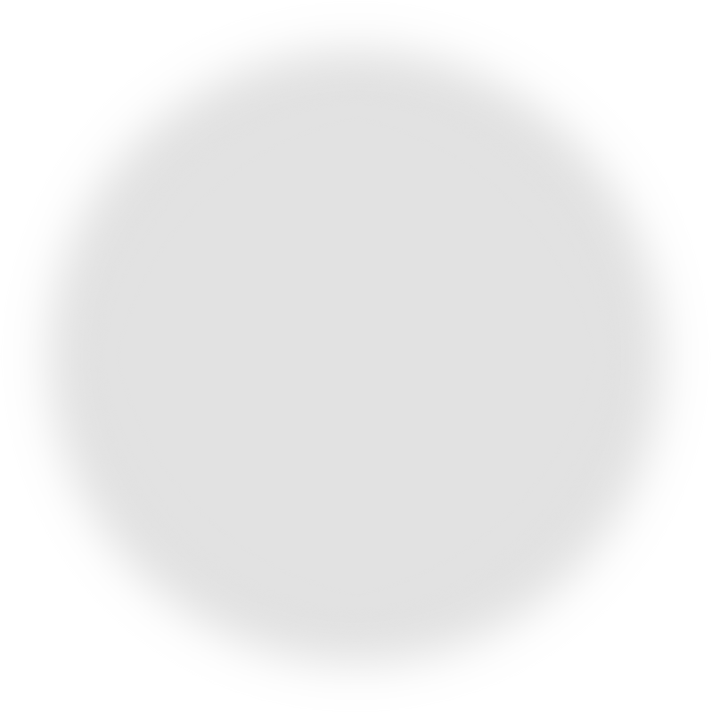Gray transparent gradient circle
