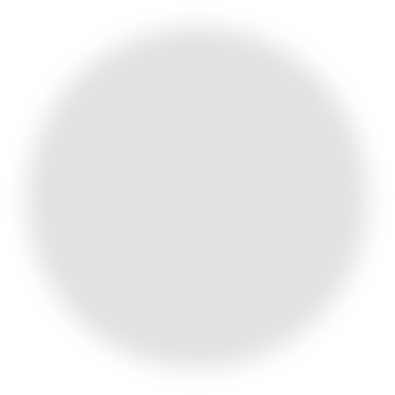 Gray transparent gradient circle